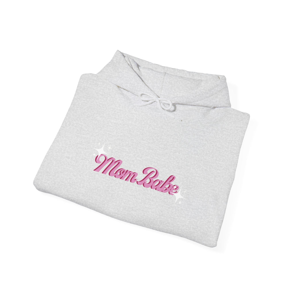 Mom Babe Club - For Hot Moms — Pink Graphic Hoodie