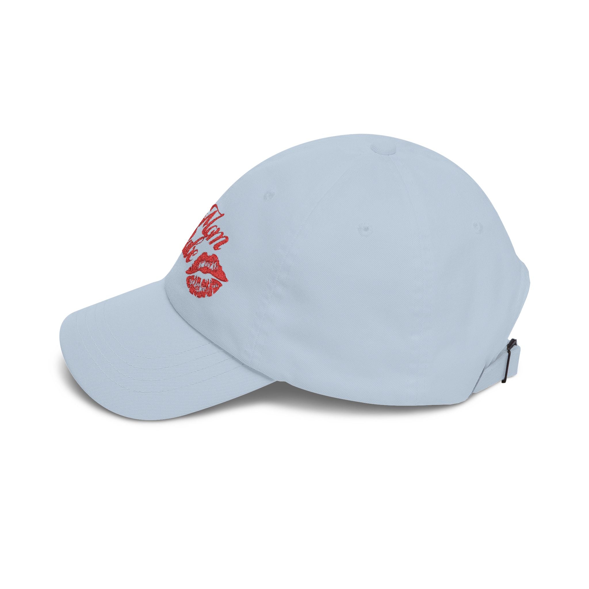 Boy Mom Babe - Kiss Graphic Embroidered Cap