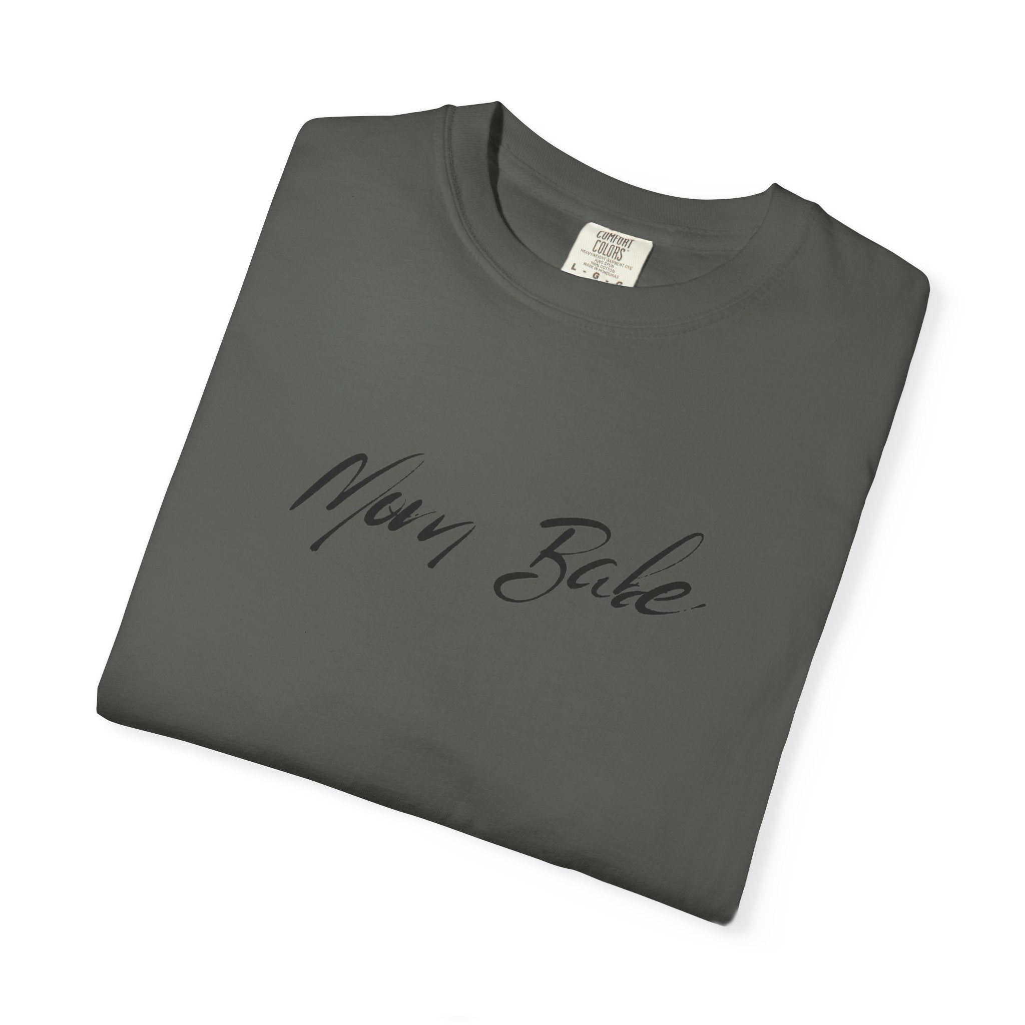 Fit Mom Social Club - Mom Babe Tee Black