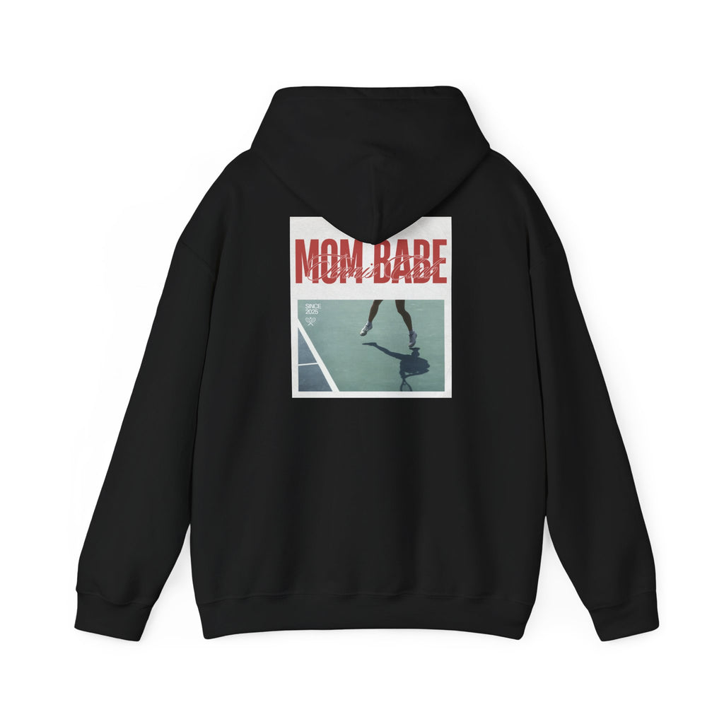 Mom Babe Tennis Club - Graphic Hoodie