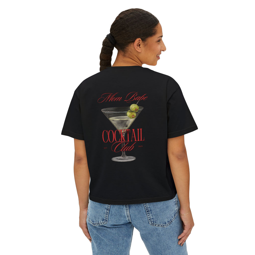 Mom Babe Cocktail Club - Martini Graphic Tee