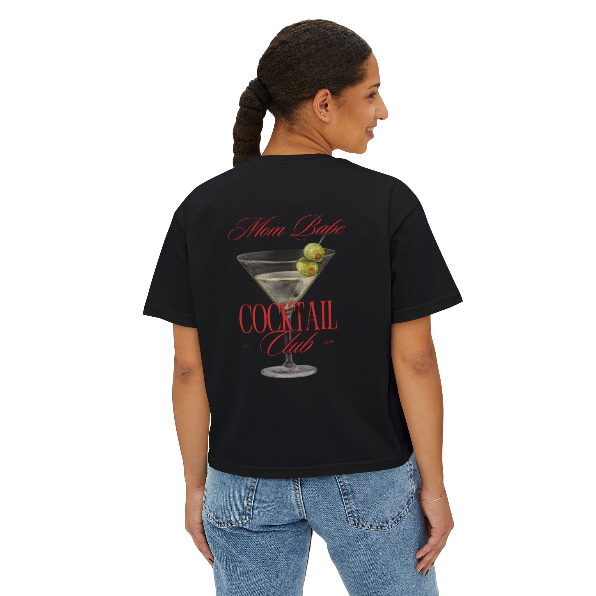 Mom Babe Cocktail Club - Martini Graphic Tee