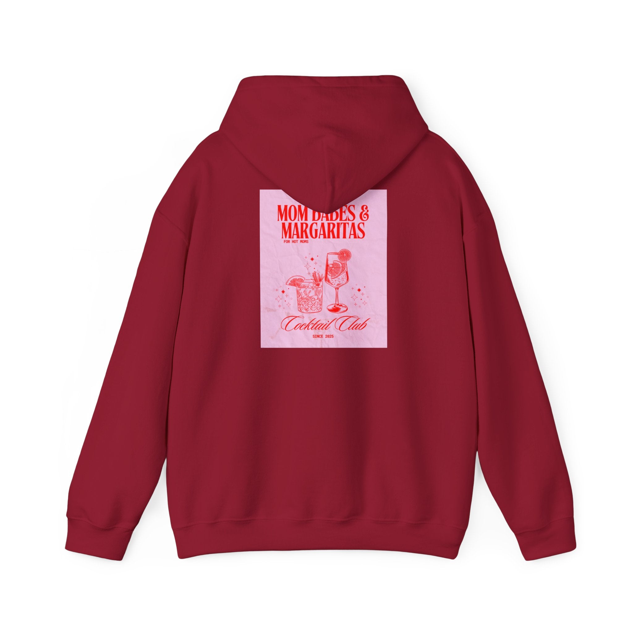 Mom Babes & Margaritas - Cocktail Club Graphic Hoodies