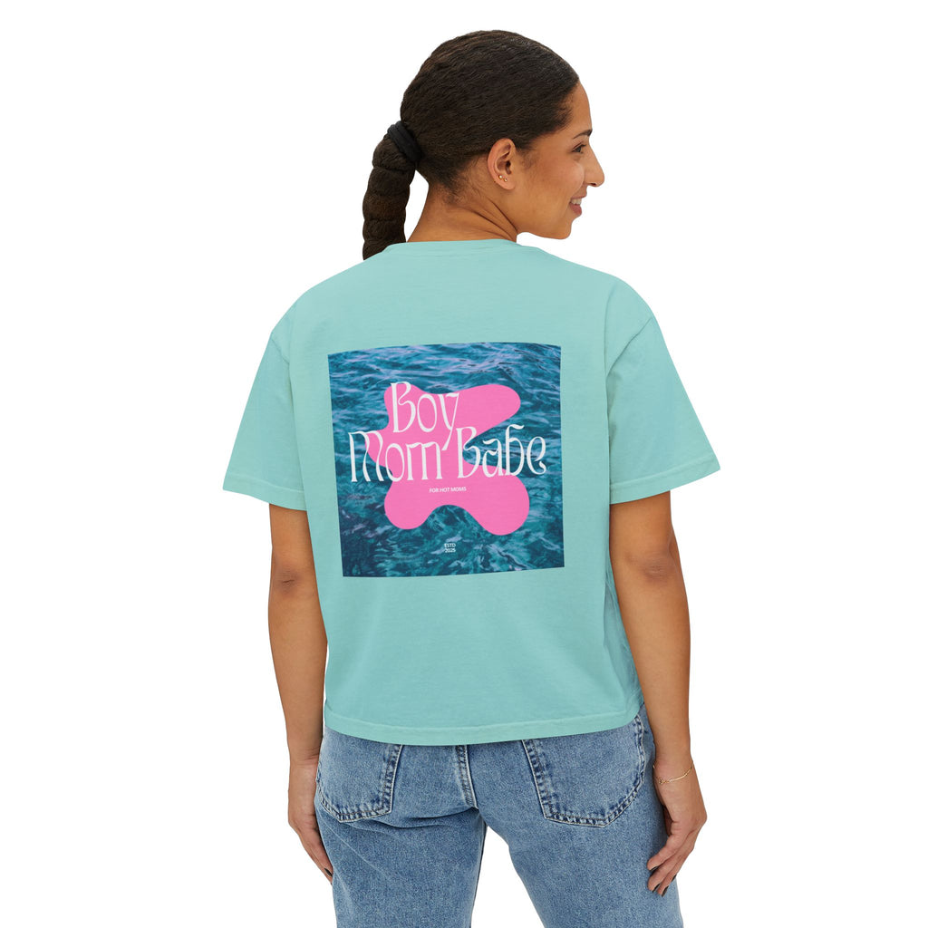 Boy Mom Babe — Water Graphic Tee