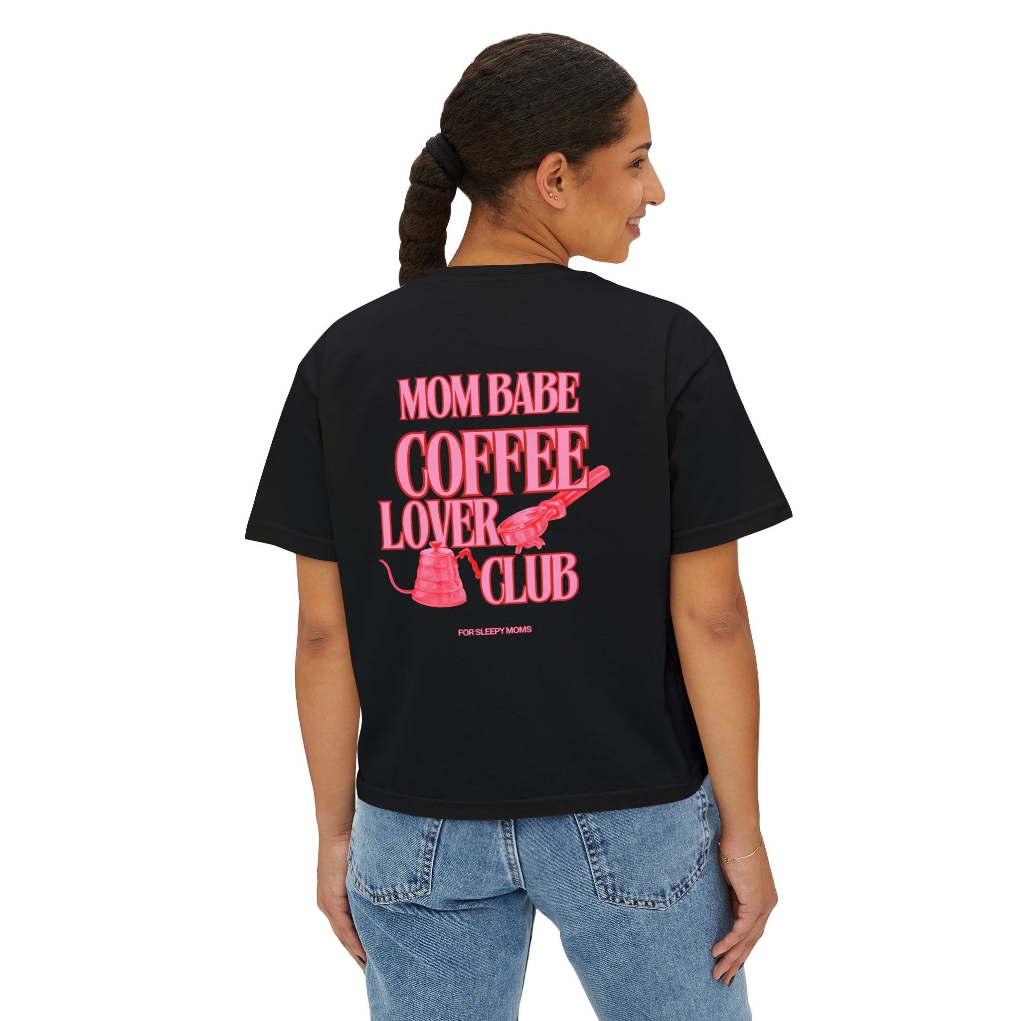 Mom Babe Coffee Lover Club - Graphic Tee