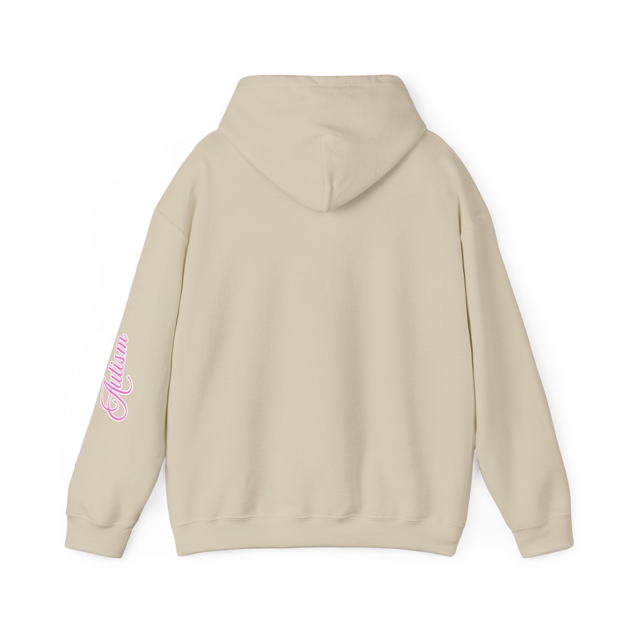 Autism Awareness and Acceptance — Stitched Heart Hoodie