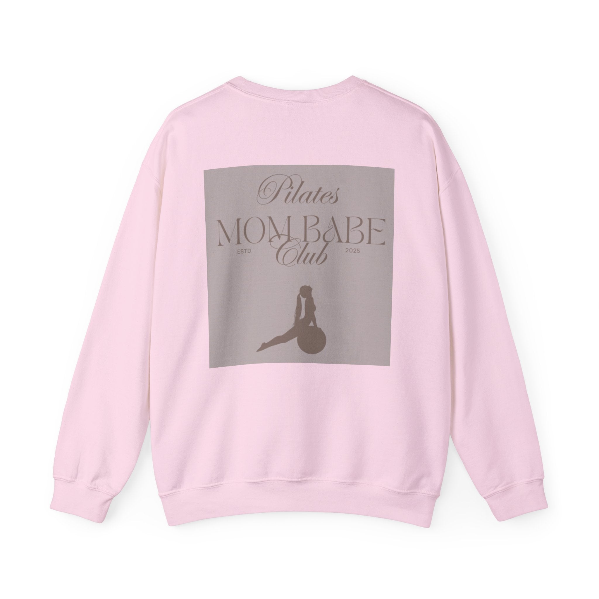 Pilates Mom Babe Club — Workout Graphic Sweatshirt
