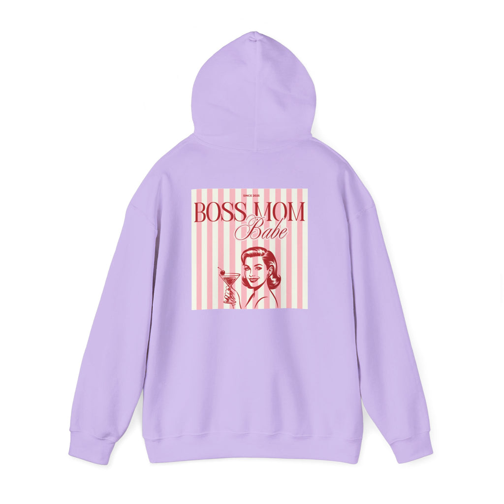 Boss Mom Babe — Vintage Retro Graphic Hoodie