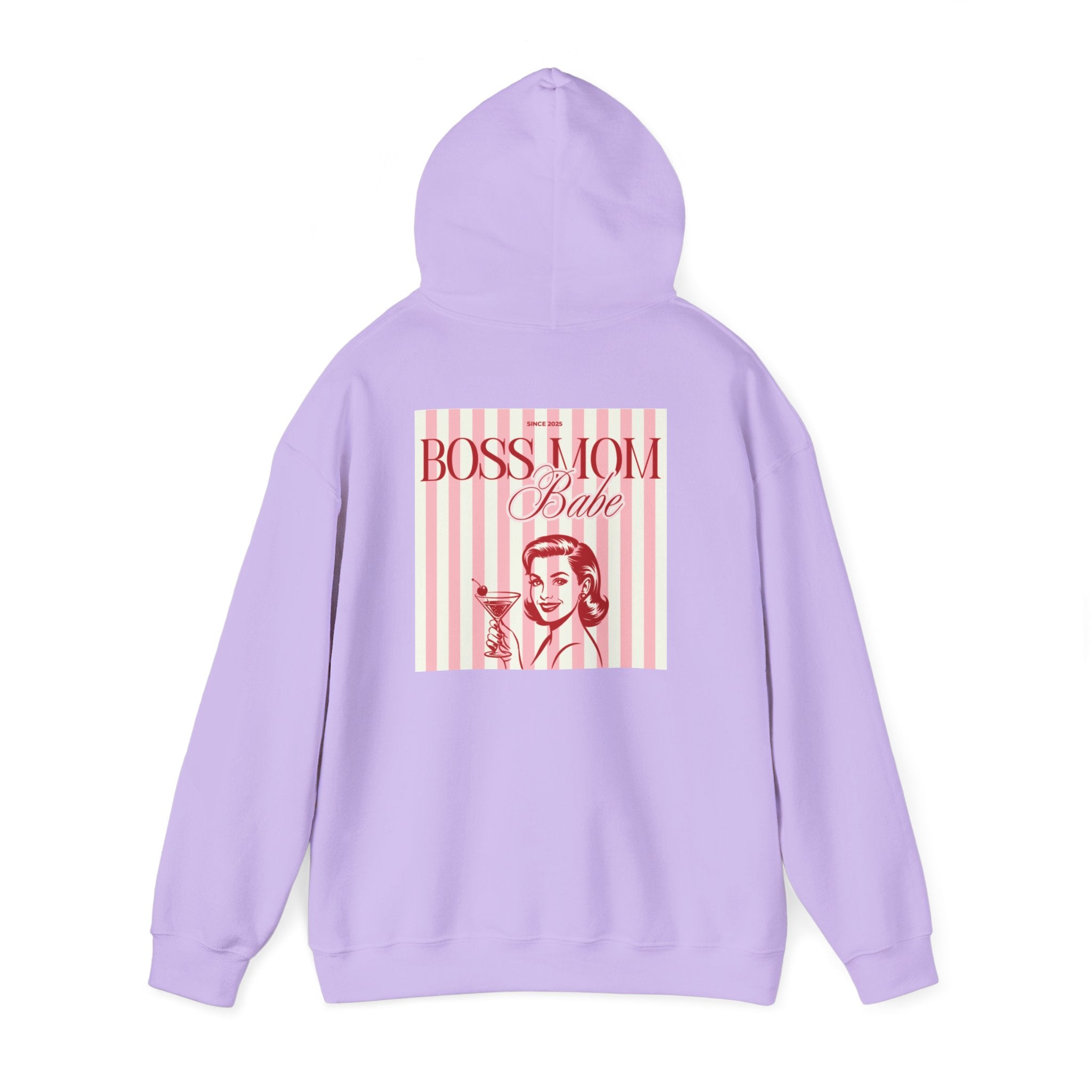 Boss Mom Babe — Vintage Retro Graphic Hoodie