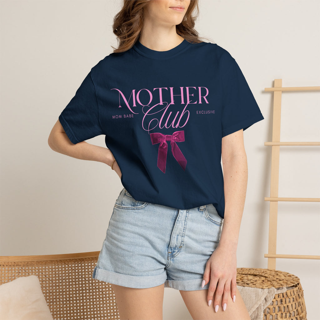 Mother Club Mom Babe Exclusive Tee - Petal