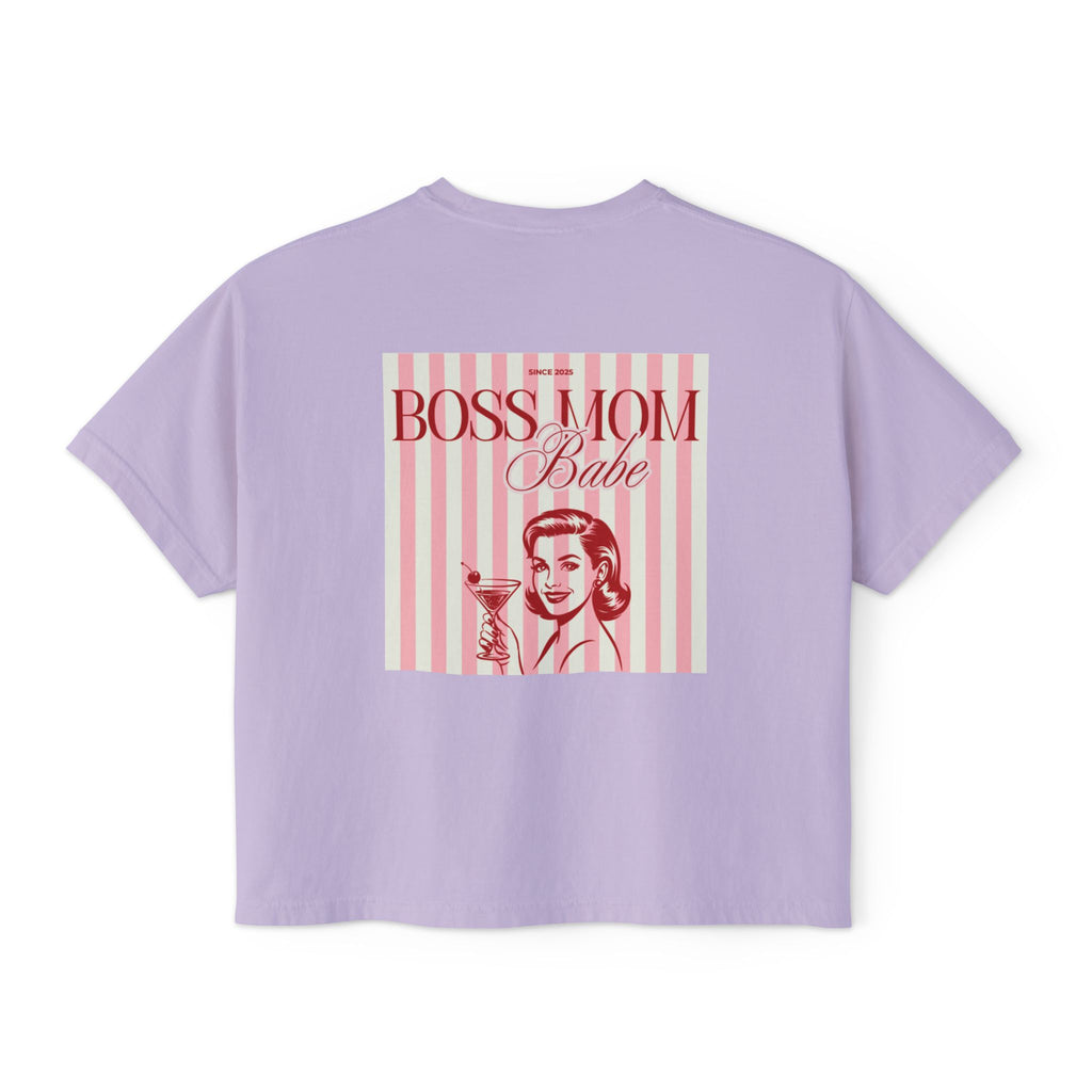 Boss Mom Babe — Vintage Retro Graphic Tee