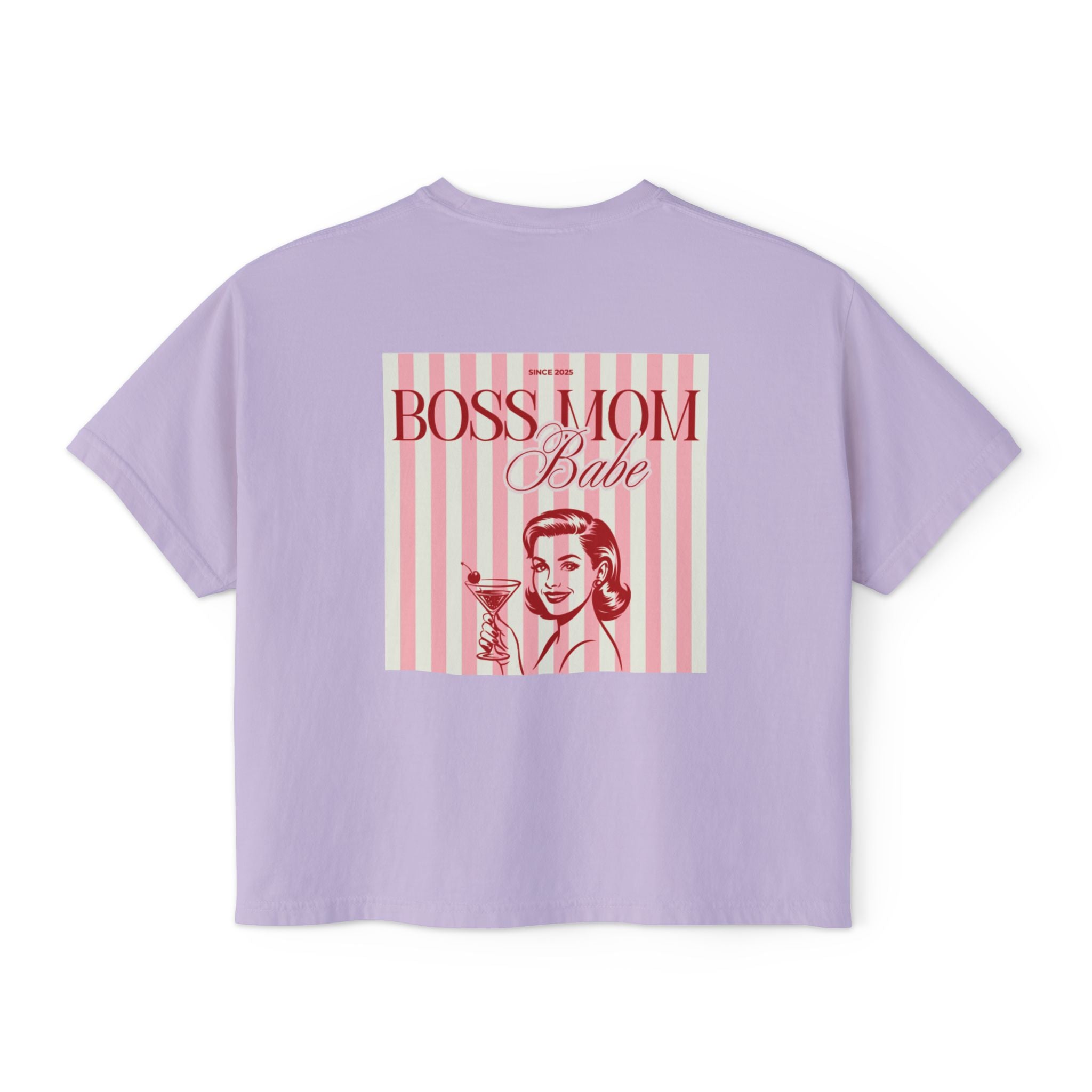 Boss Mom Babe — Vintage Retro Graphic Tee