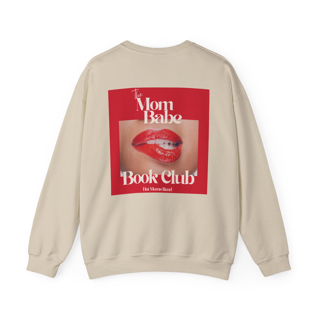 Mom Babe Book Club - Hot Moms Read Graphic Sweatshirt