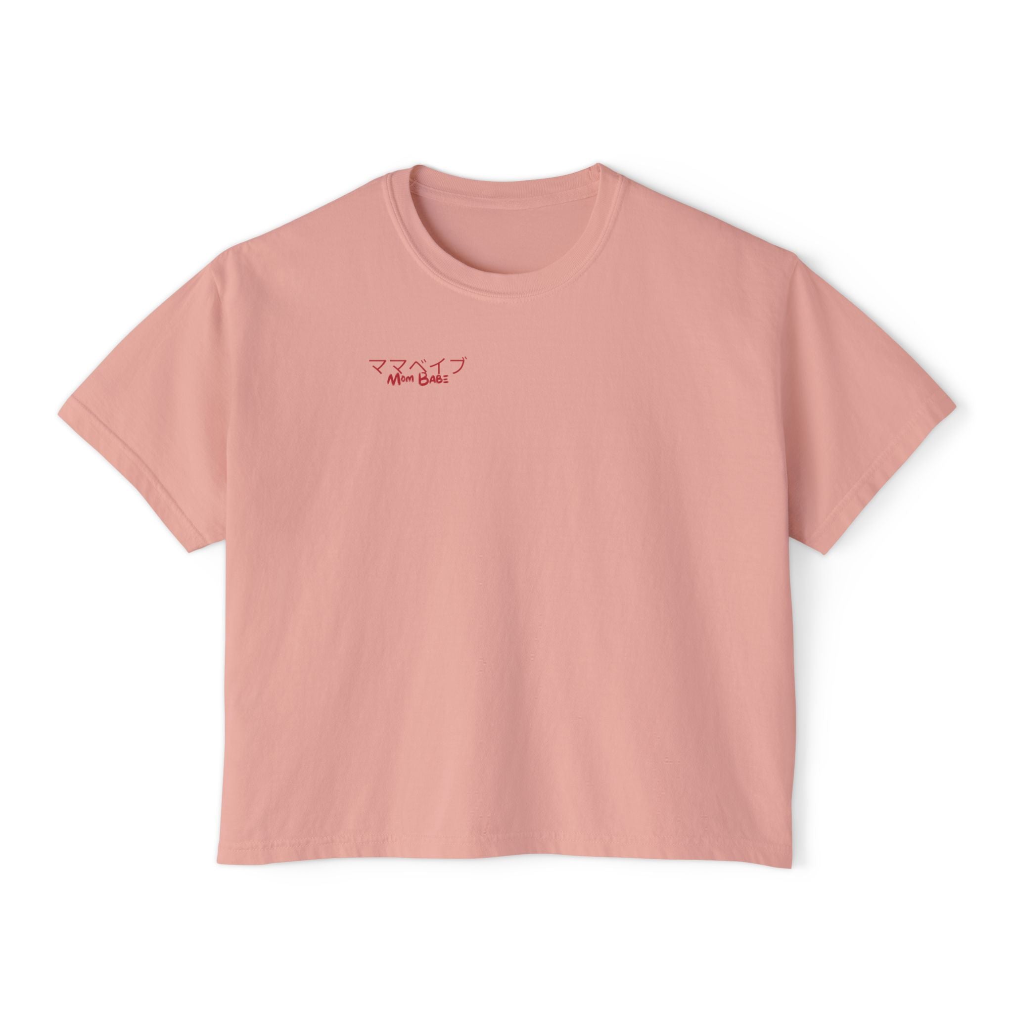 Mom Babe Cherry Blossom - Japanese Kanji Tee