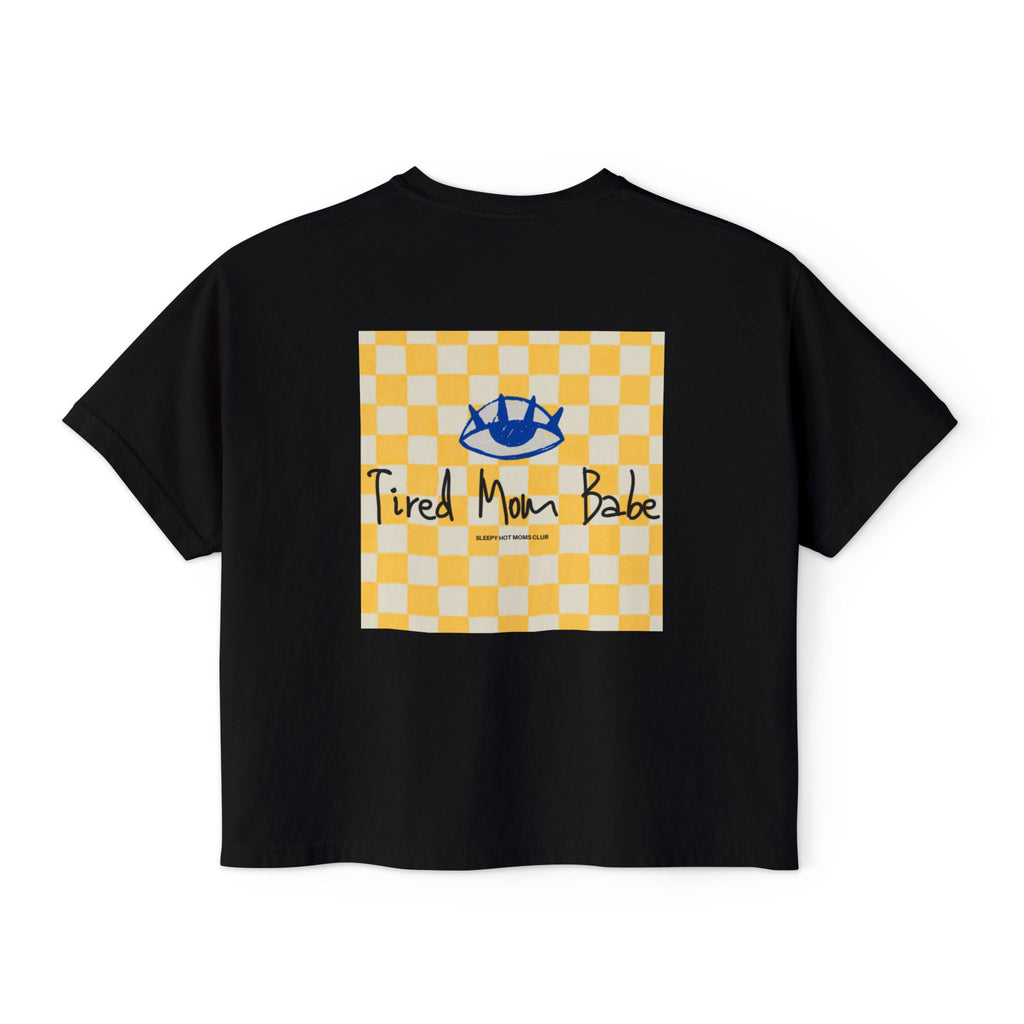 Tired Mom Babe - Eye Graphic Tee