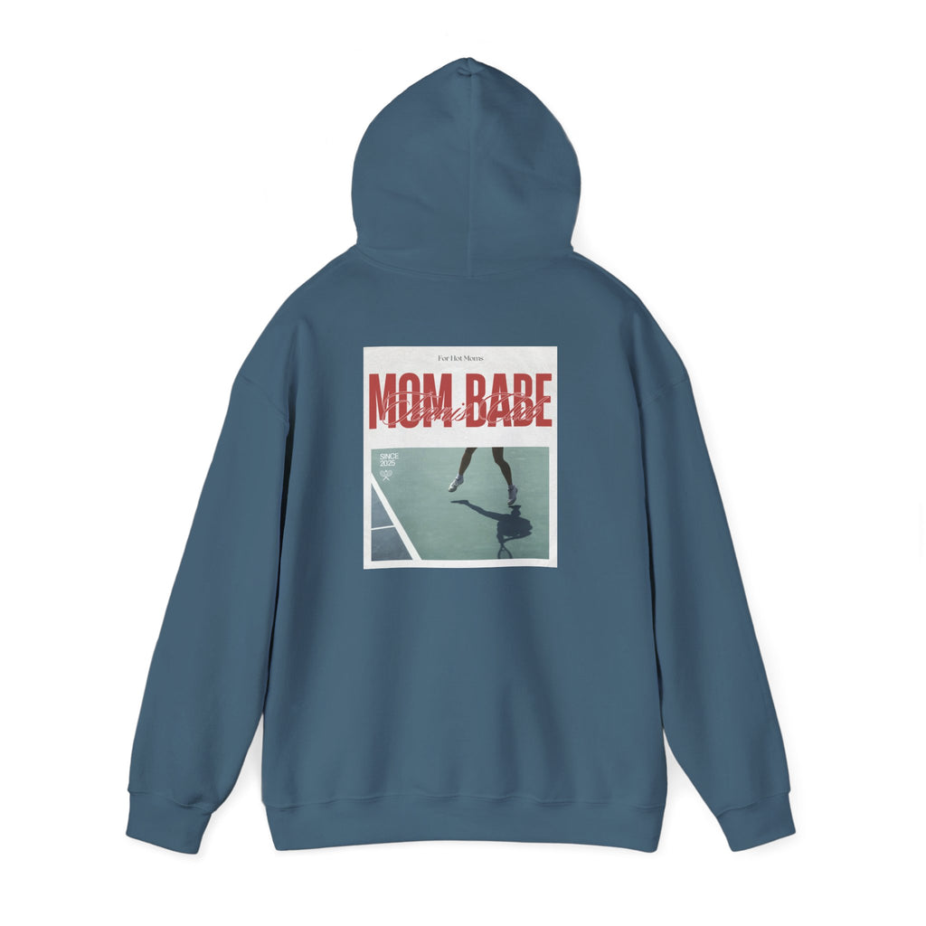 Mom Babe Tennis Club - Graphic Hoodie
