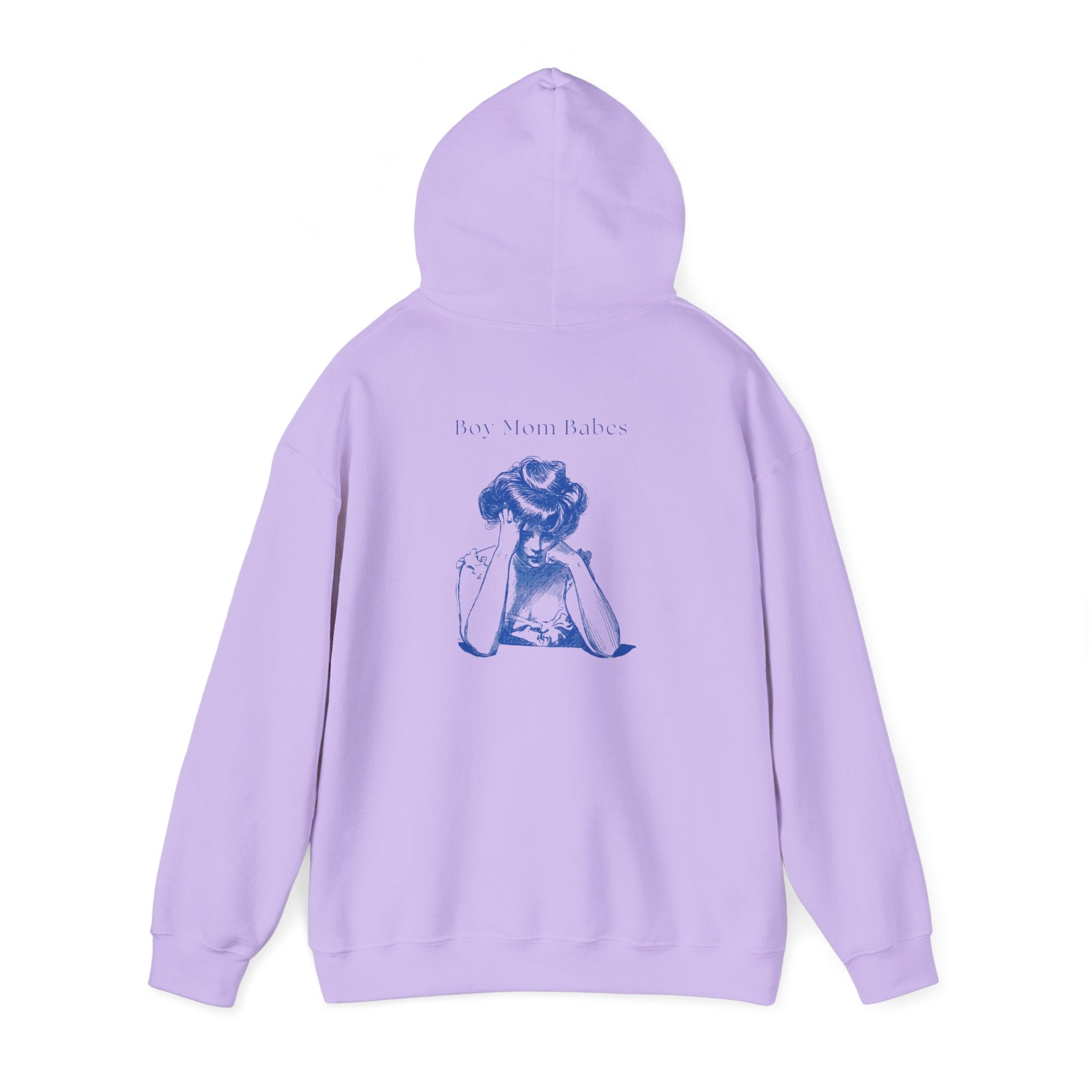 Boy Mom Babe - Vintage Graphic Hoodie