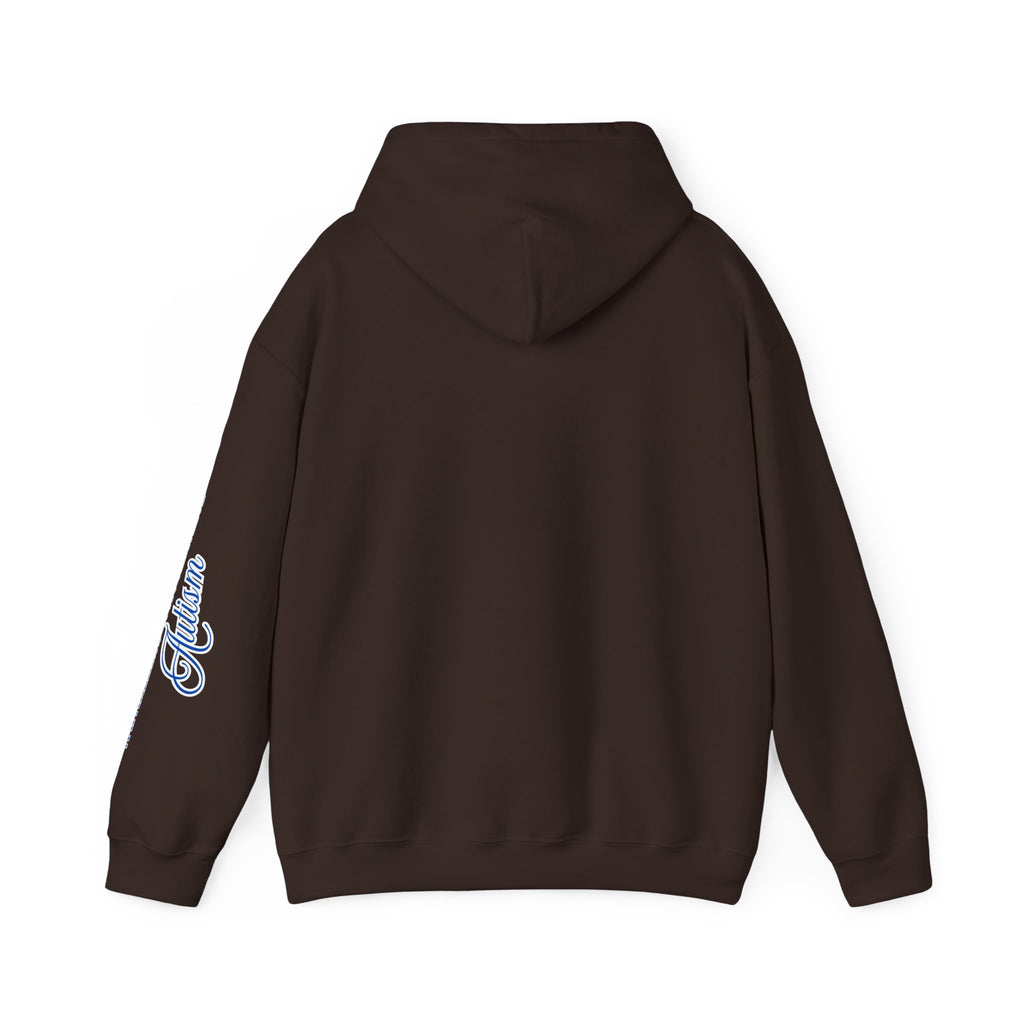 Autism Awareness and Acceptance — Checkered Heart Hoodie