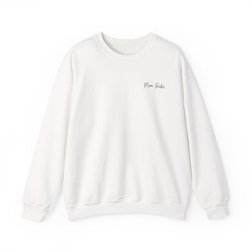 All Mom Babes Need - Graphic Check Sweatshirt