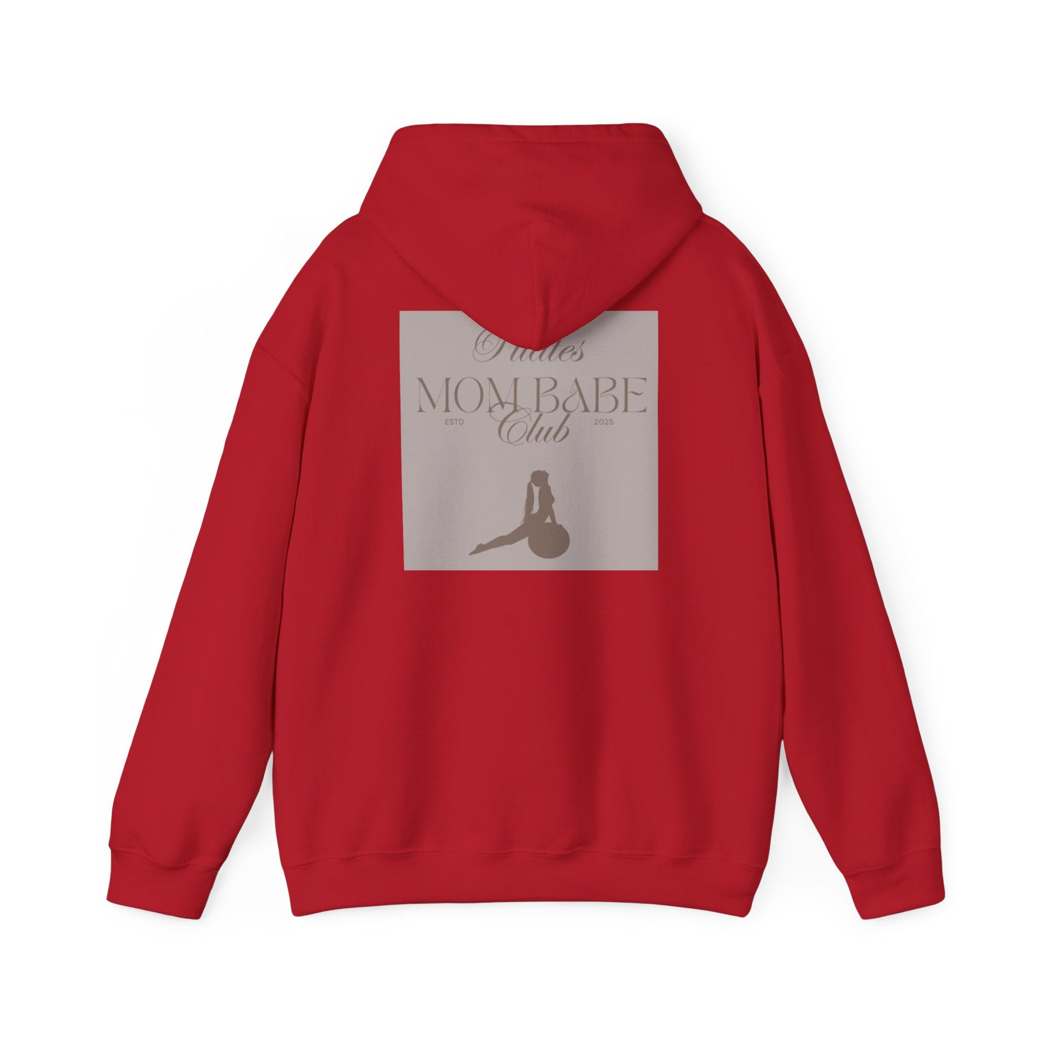 Pilates Mom Babe Club — Workout Graphic Hoodie