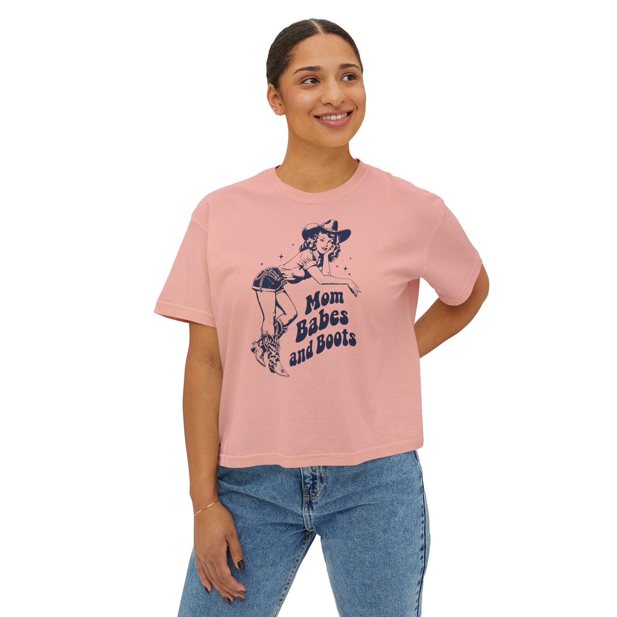 Mom Babes & Boots - Graphic Tee