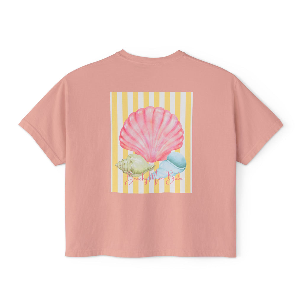 Beach Mom Babe - Pastel Shell Graphic Tee