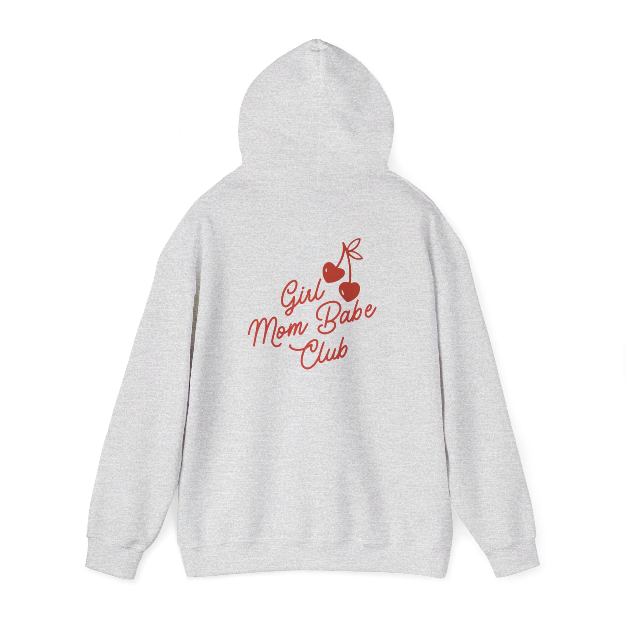 Girl Mom Babe Club - Cherry Graphic Hoodie