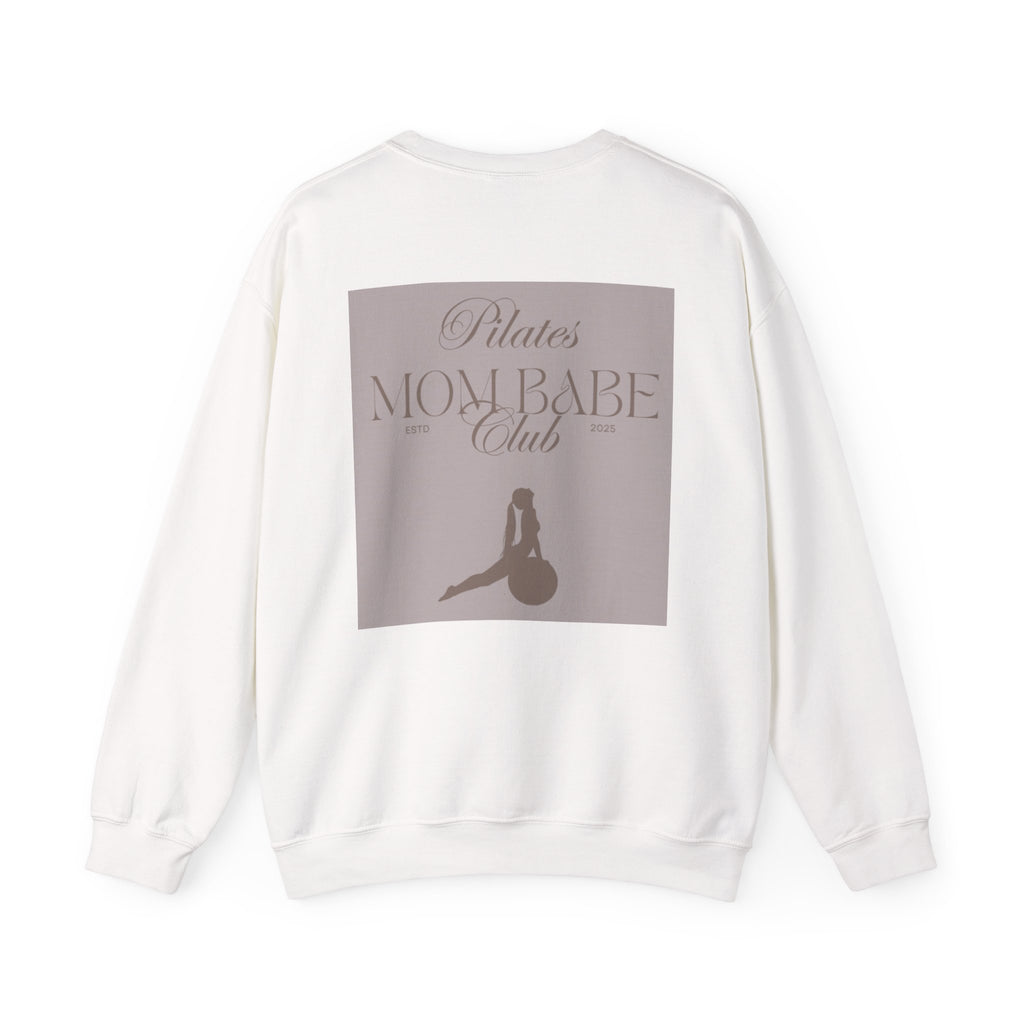 Pilates Mom Babe Club — Workout Graphic Sweatshirt