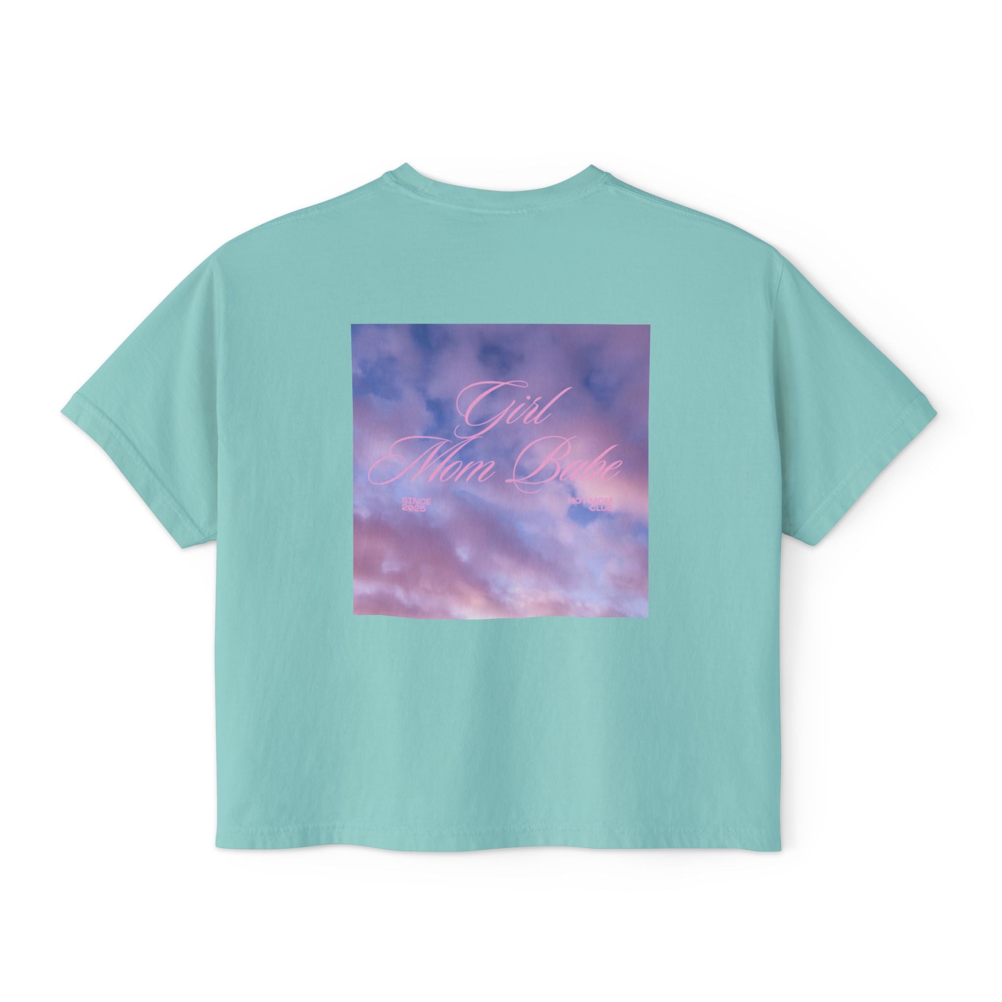 Girl Mom Babe - Cloudy Graphic Tee