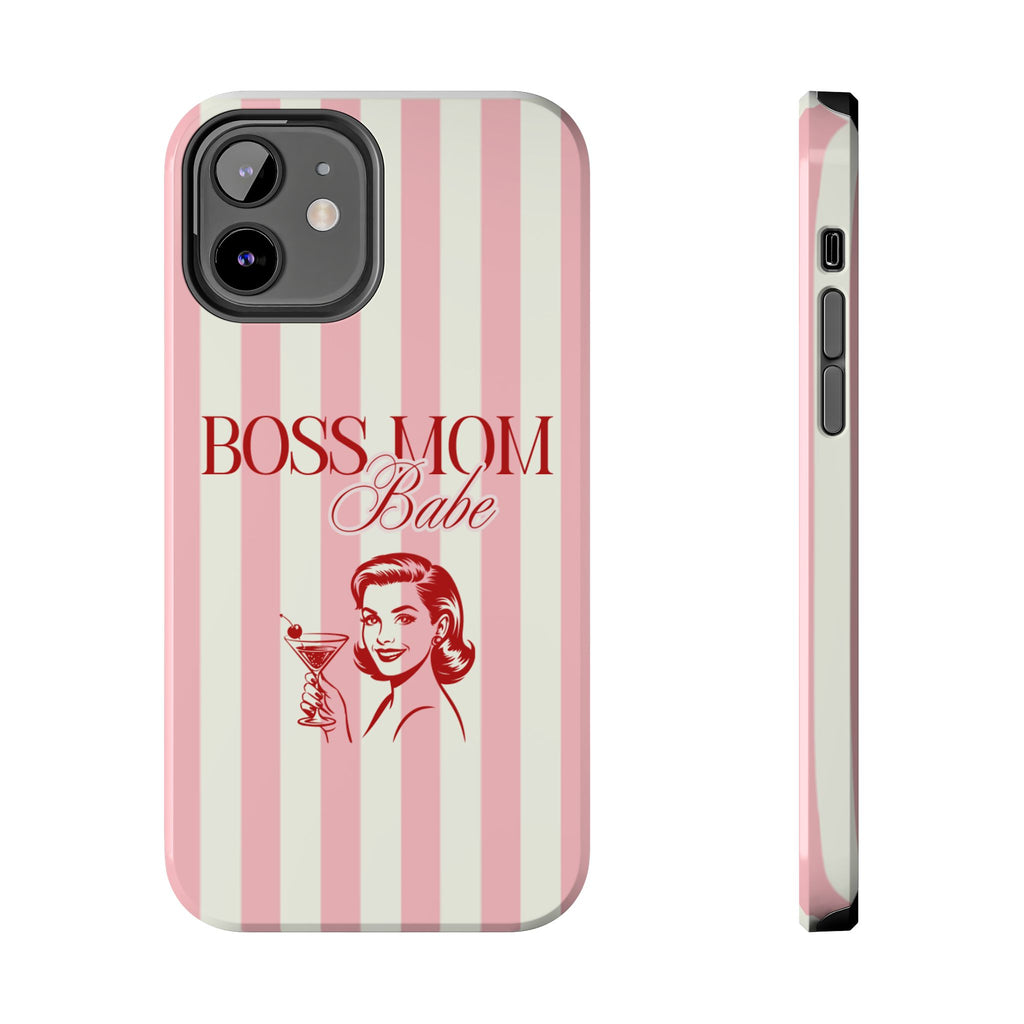 Boss Mom Babe Tough Phone Case