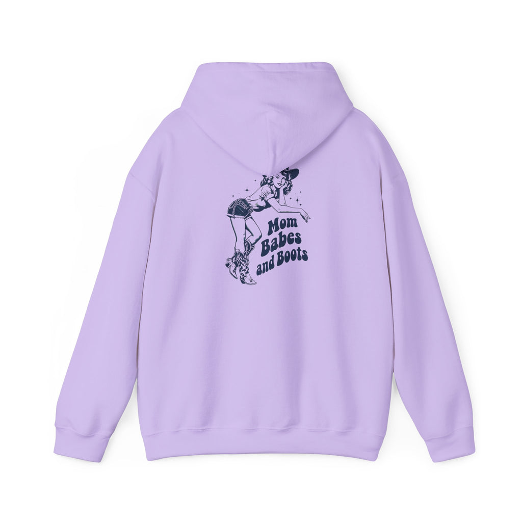 Mom Babes and Boots - Graphic Hoodie