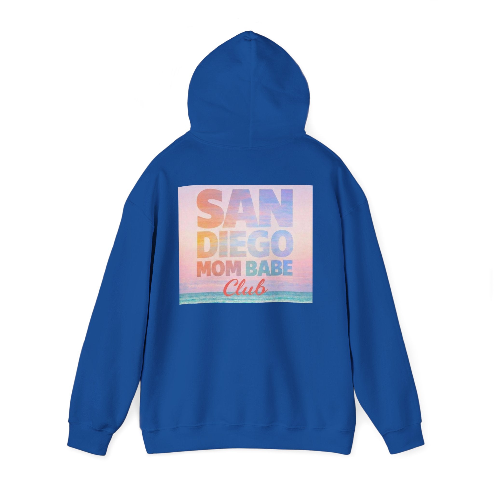 San Diego Mom Babe Club — Beach Graphic Hoodie
