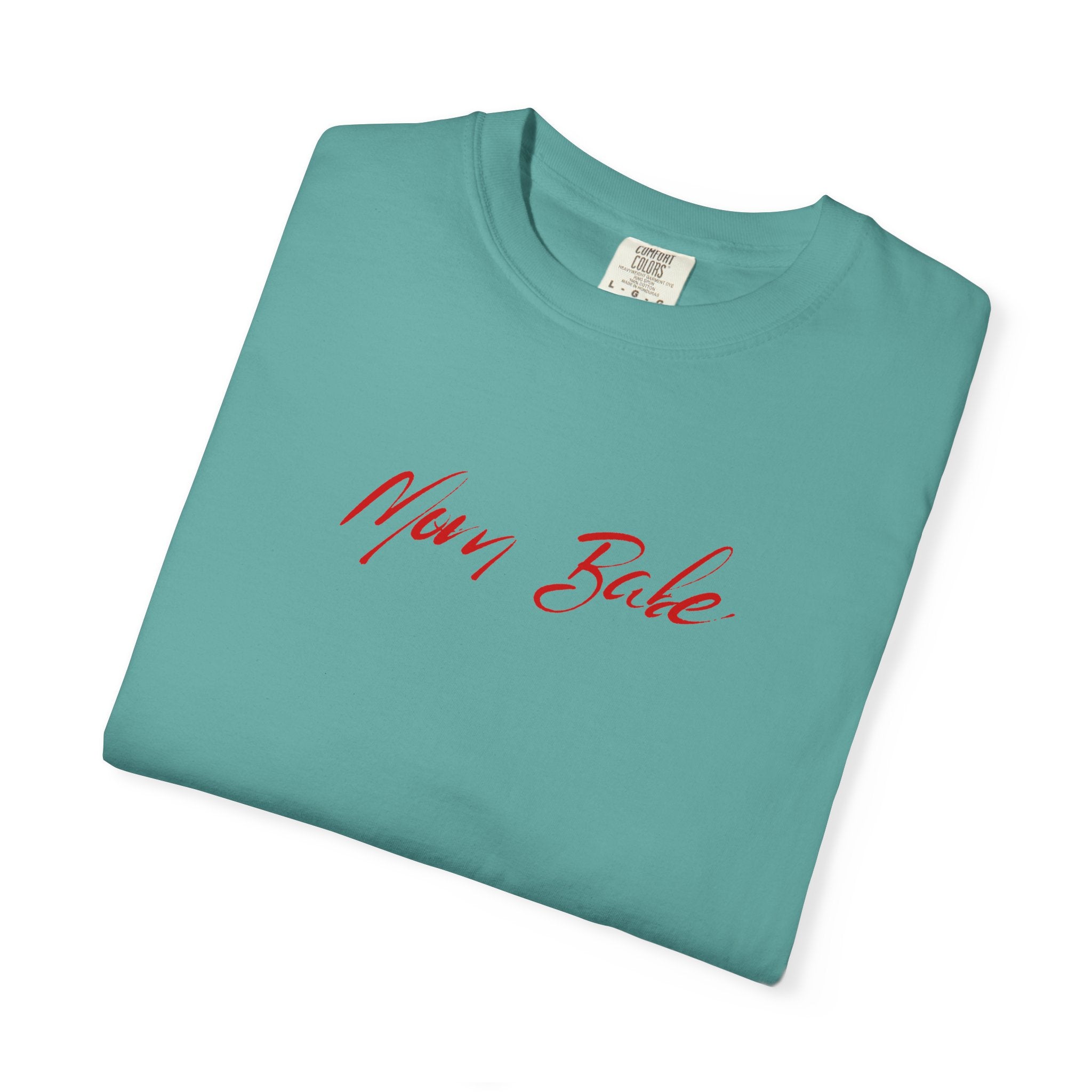 Fit Mom Social Club - Mom Babe Tee Red