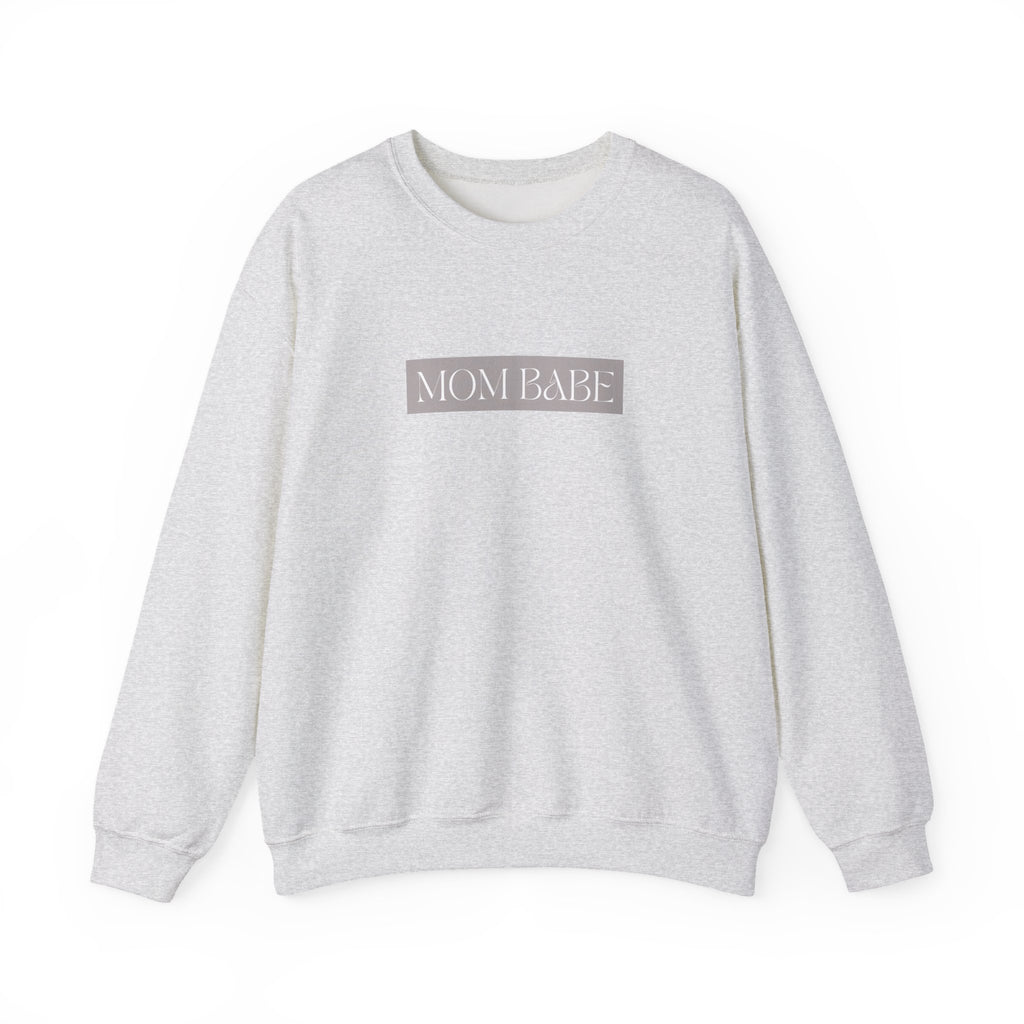 Pilates Mom Babe Club — Workout Graphic Sweatshirt (White Print)