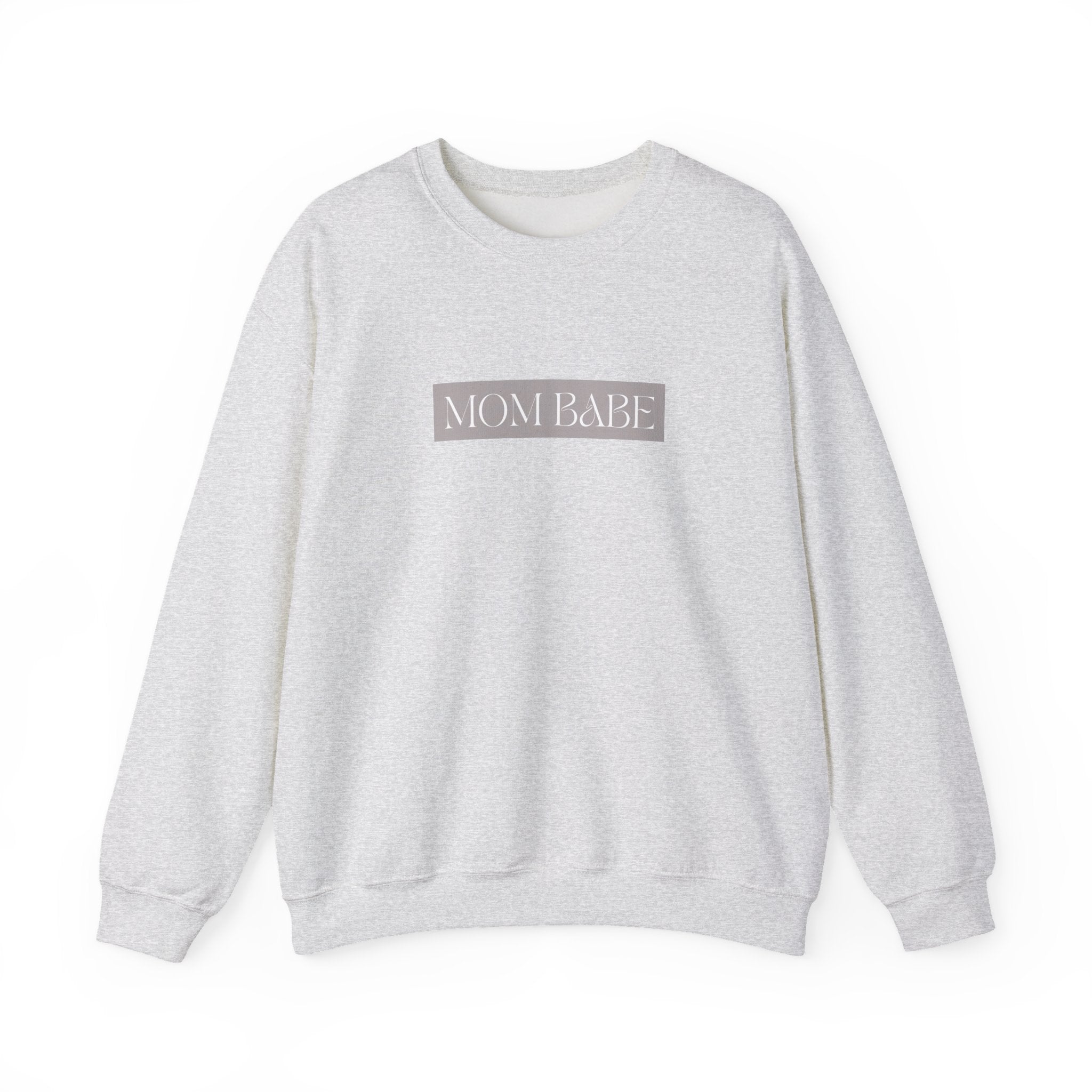 Pilates Mom Babe Club — Workout Graphic Sweatshirt (White Print)