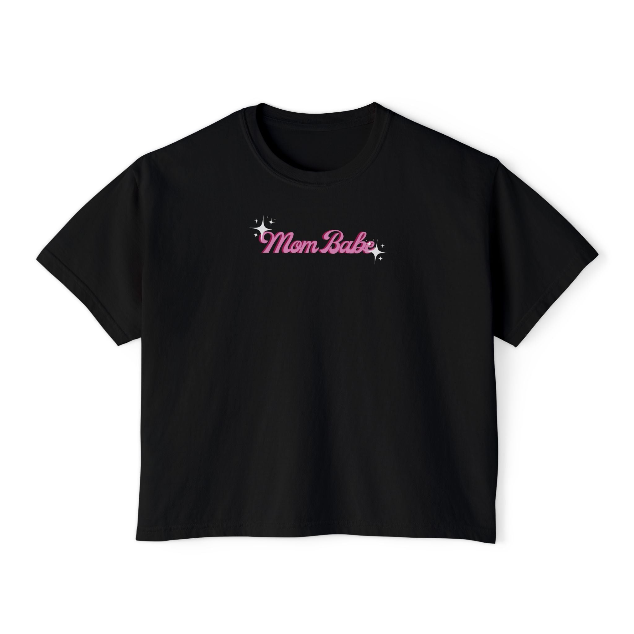 Mom Babe Club - For Hot Moms —  Pink Graphic Tee