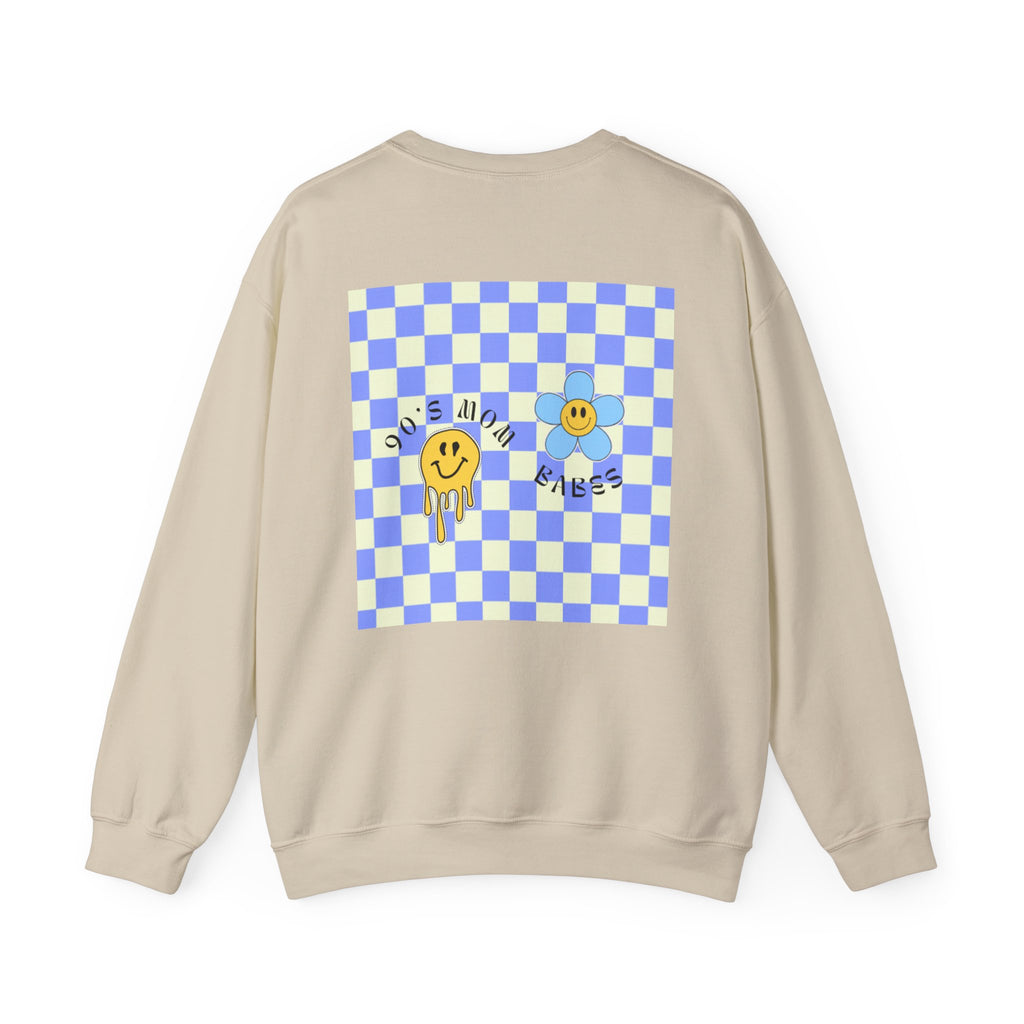 90's Mom Babes - Smiley Graphic Sweatshirt