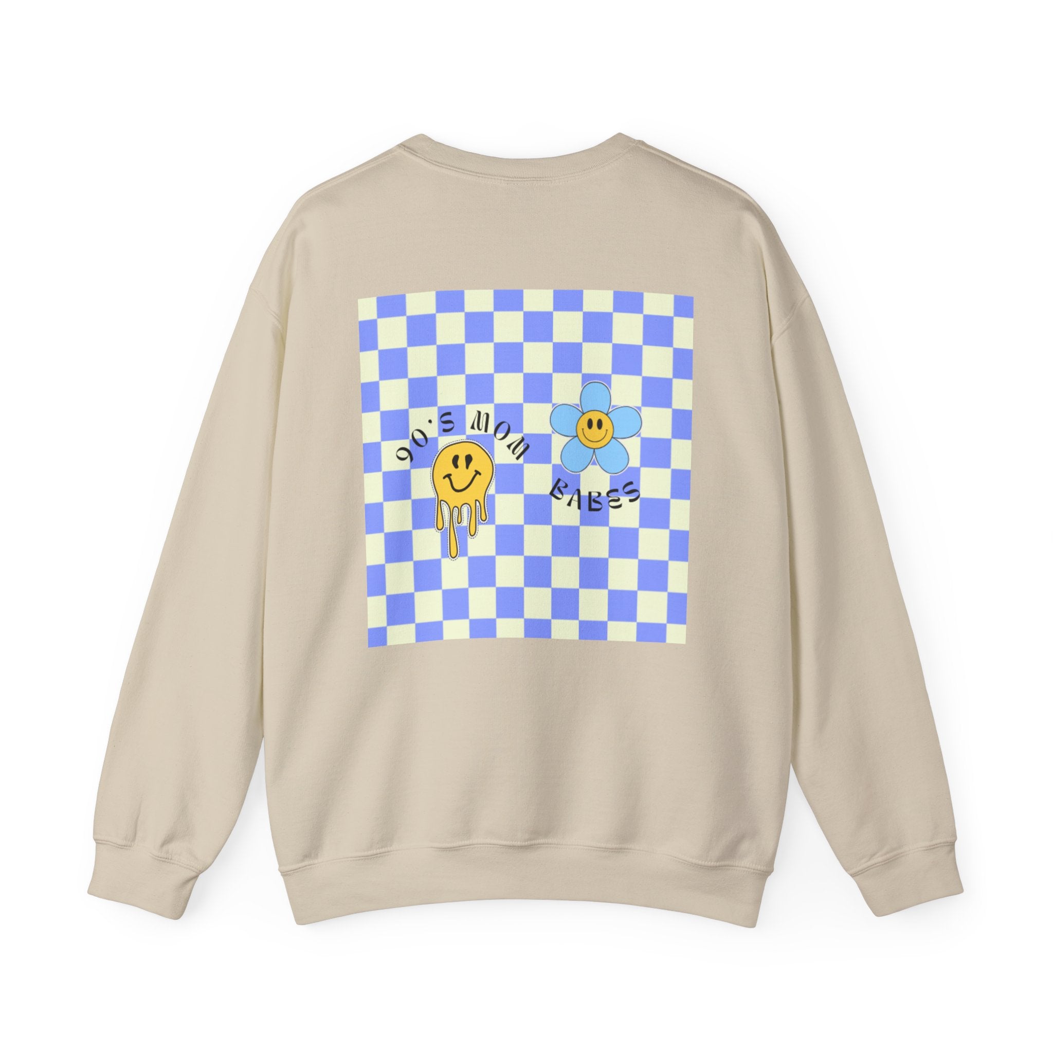 90's Mom Babes - Smiley Graphic Sweatshirt