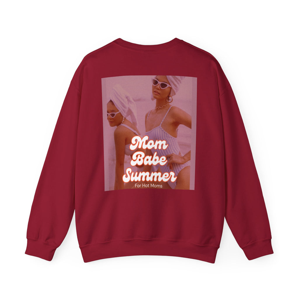 Mom Babe Summer For Hot Moms - Graphic Sweatshirt