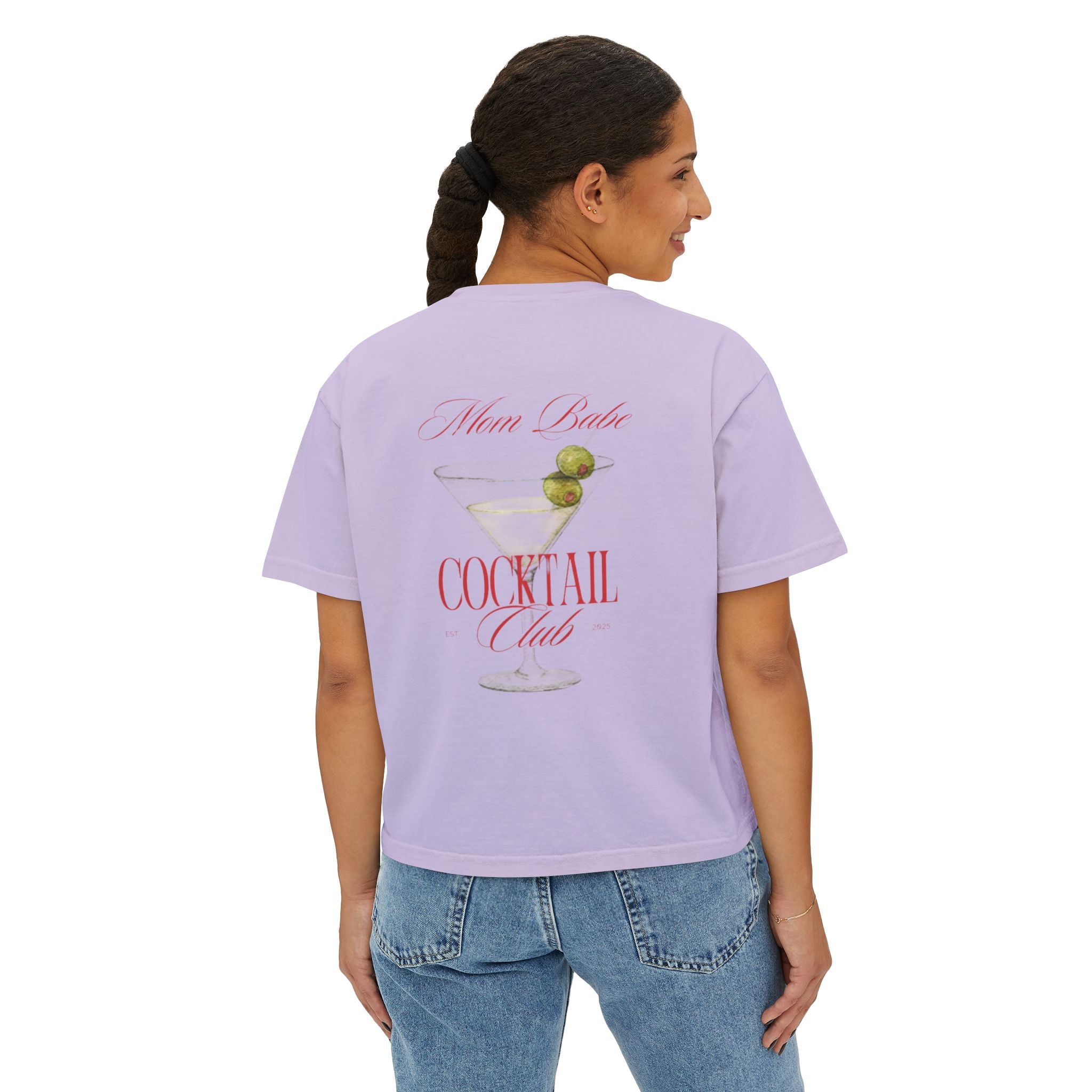 Mom Babe Cocktail Club - Martini Graphic Tee