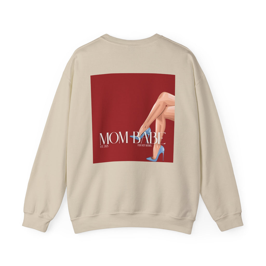 Mom Babe For Hot Moms - Blue Heels Graphic Sweatshirt