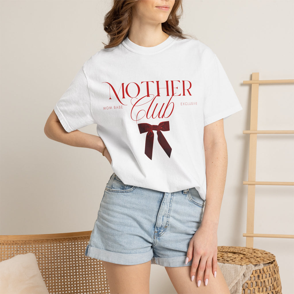 Mother Club Mom Babe Exclusive Tee - Ruby