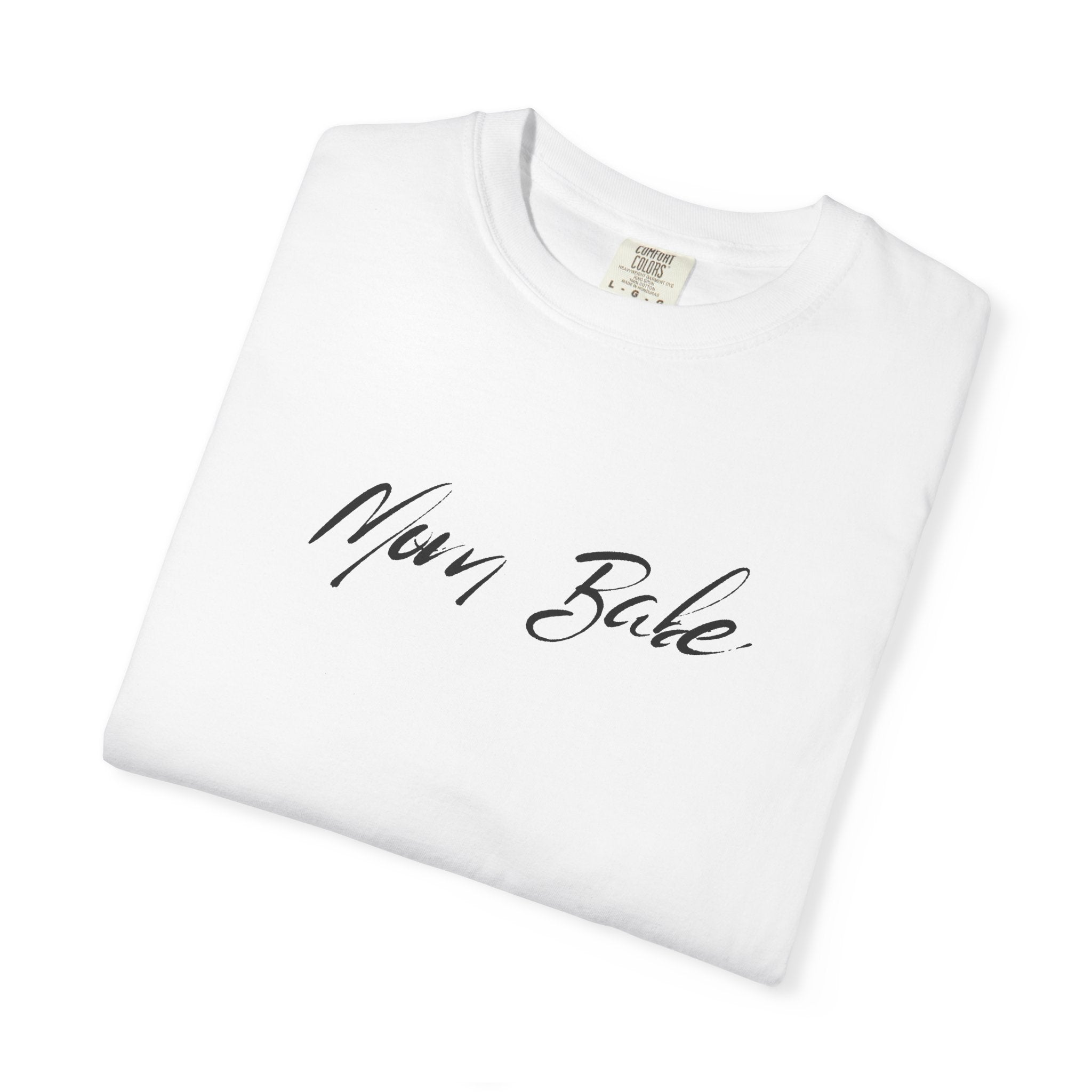 Fit Mom Social Club - Mom Babe Tee Black