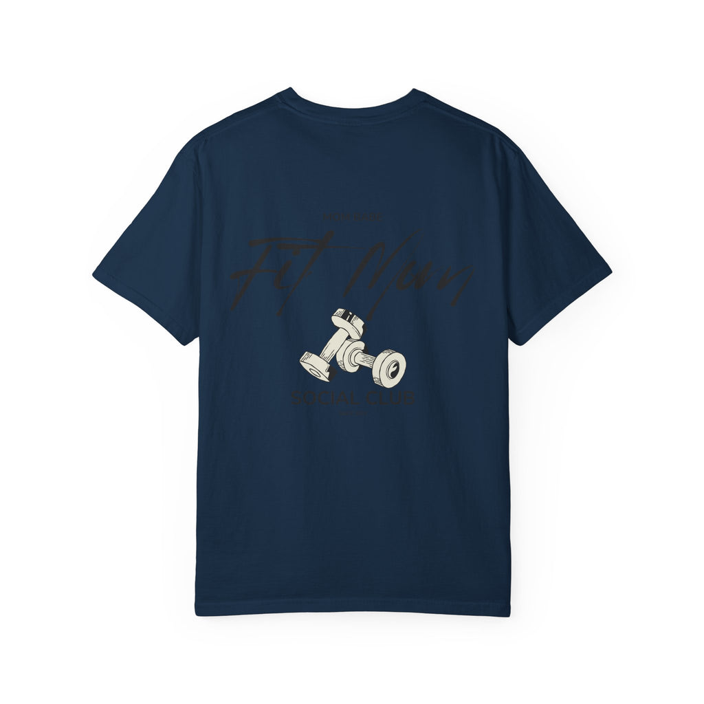 Fit Mom Social Club - Mom Babe Tee Black