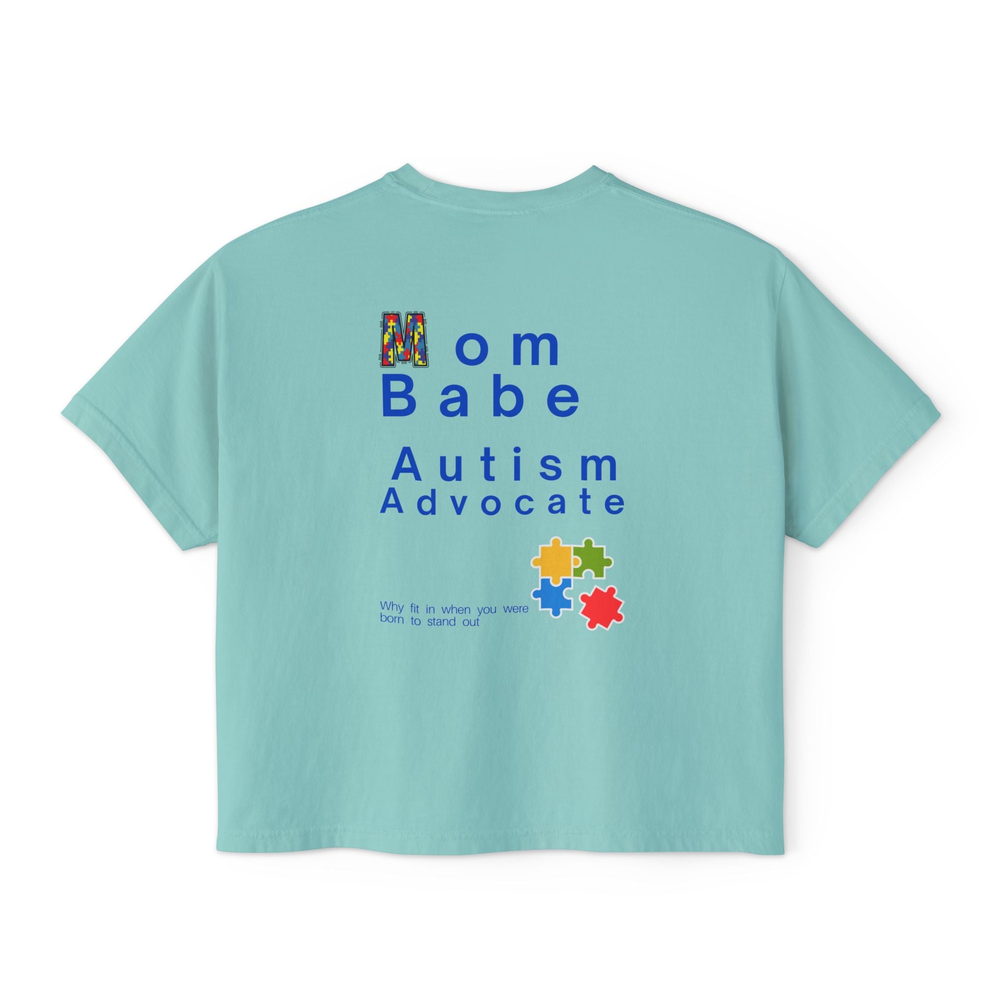 Mom Babe Autism Advocate - Graphic Tee