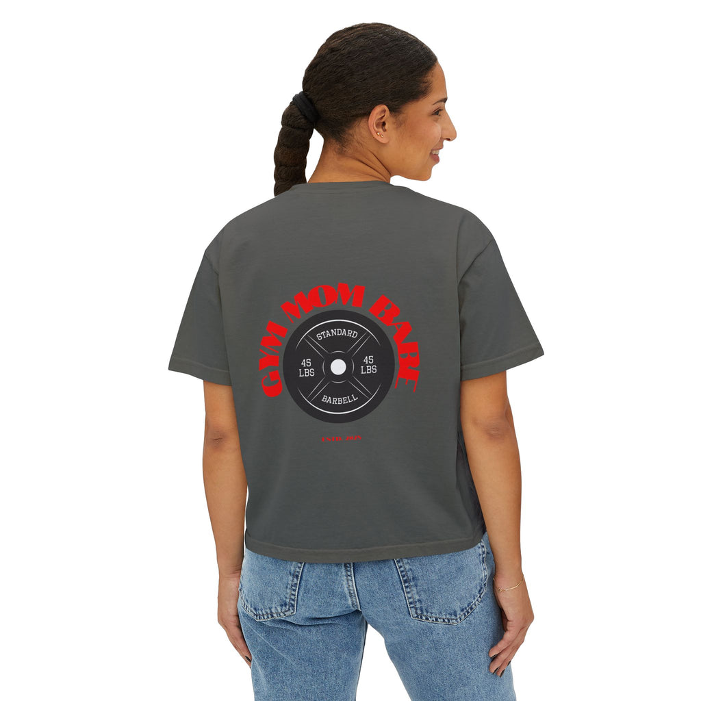 Gym Mom Babe — Weight Graphic Tee