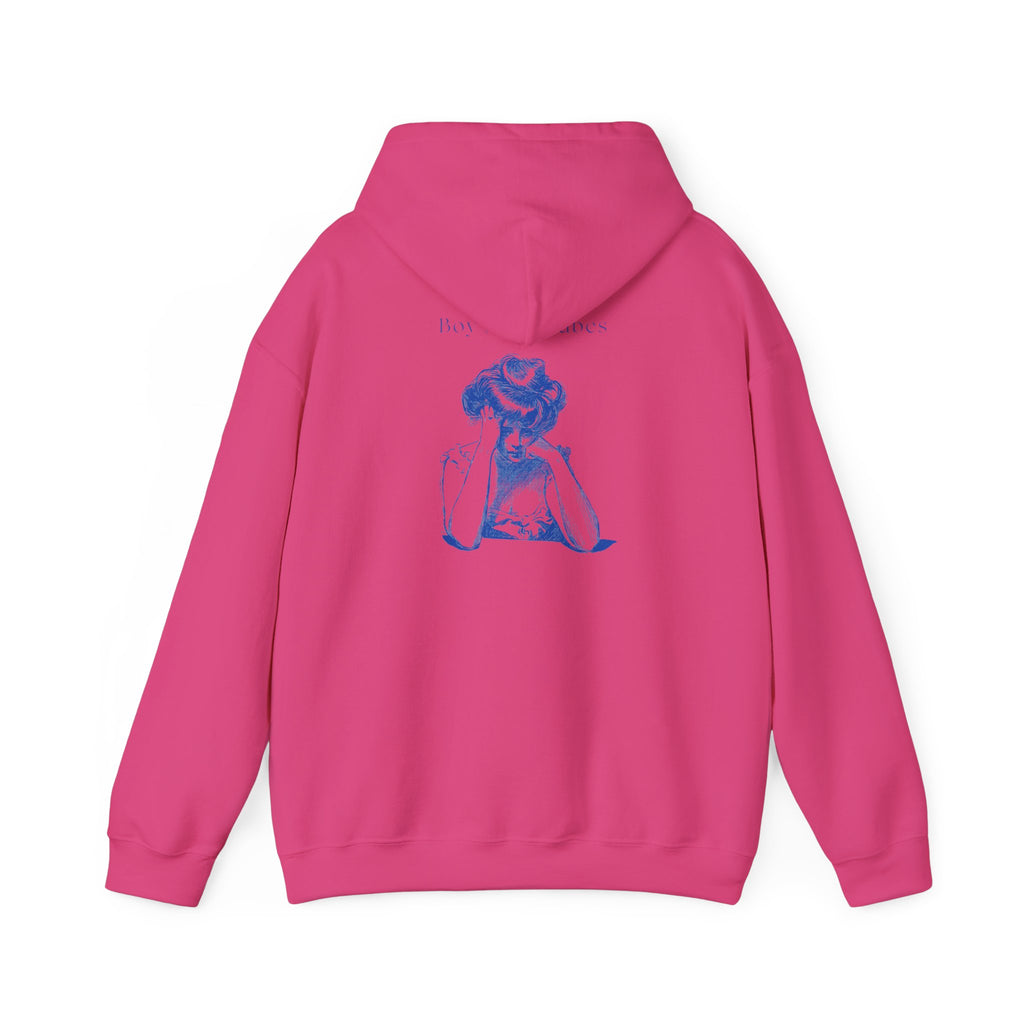 Boy Mom Babe - Vintage Graphic Hoodie