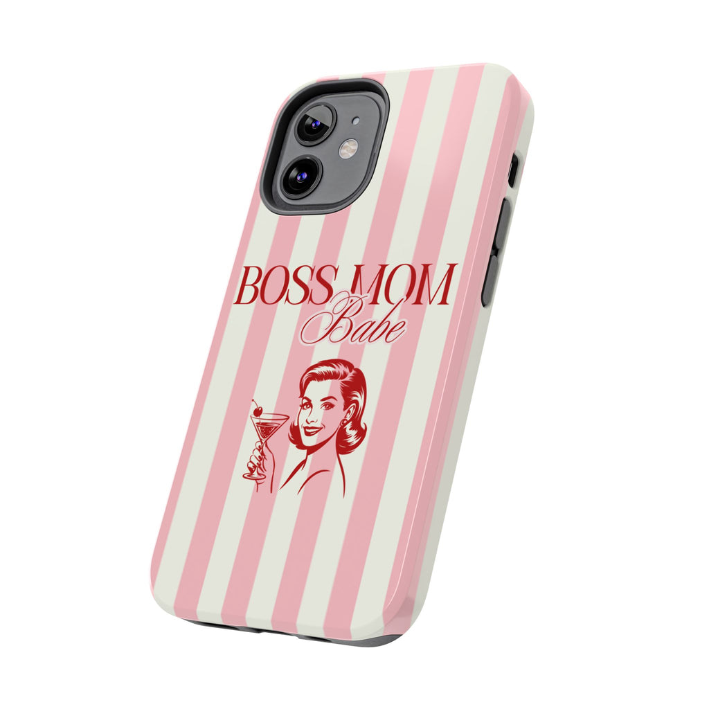 Boss Mom Babe Tough Phone Case