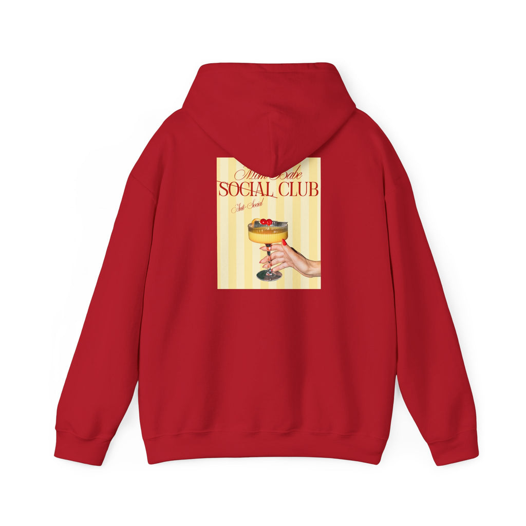 Mom Babe Anti-Social Club - Cocktail Graphic Hoodie