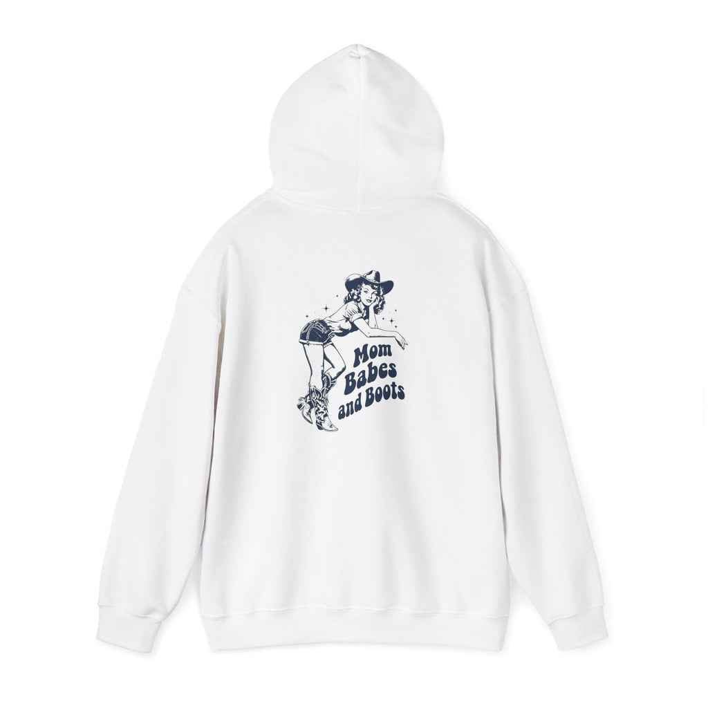 Mom Babes and Boots - Graphic Hoodie
